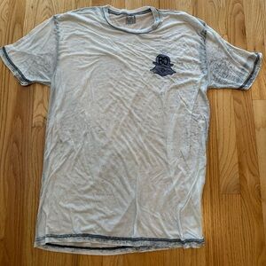 Blue & Cream Gucci Ghost Graphic Tee - Size XL